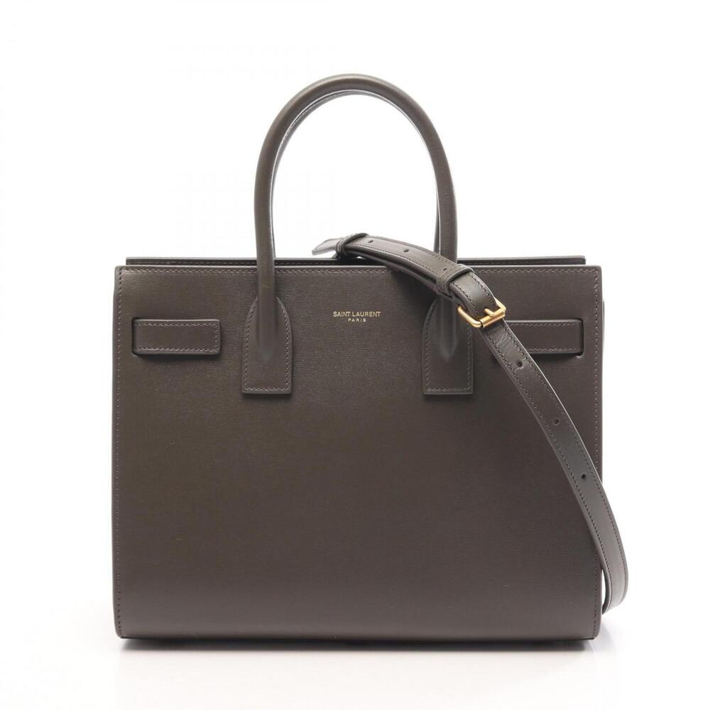 Yves Saint Laurent Saint Laurent Paris Sac de Jour Baby 2-Way Handbag, Leathe...
